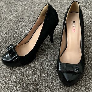 Just fab Black Heels